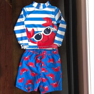 Crab bathing suit
